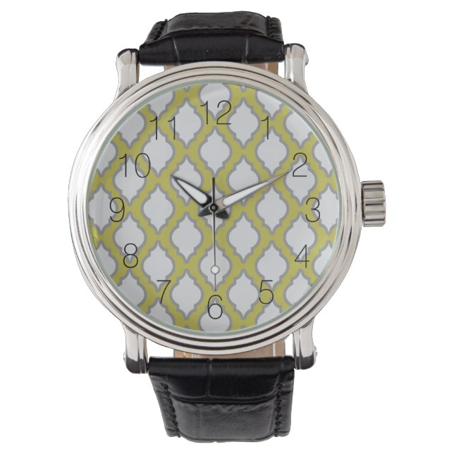 Montre Motif de style arabe (devant)