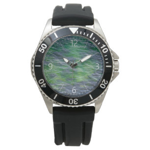 Montre Motif de surface de mer