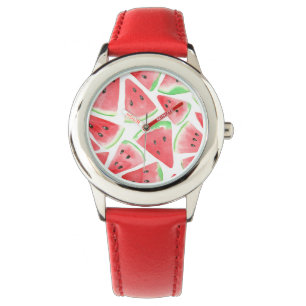 Montre Motif de tranches de pastèque