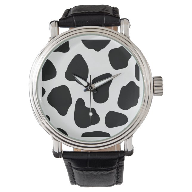 Montre Motif de vache (devant)