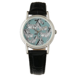 Montre Motif de zèbre
