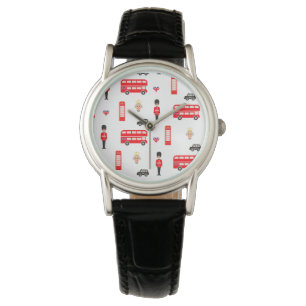 Montre Motif des symboles d'Angleterre