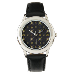 Montre Motif des symboles magiques