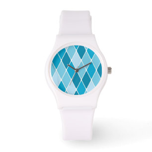 Montre Motif d'hiver de harlequin