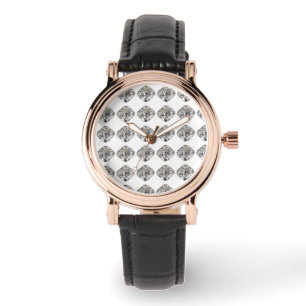 Montre Motif diamant