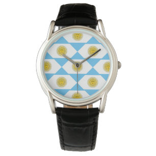 Montre Motif du drapeau argentin