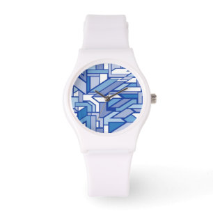Montre Motif géométrique 2