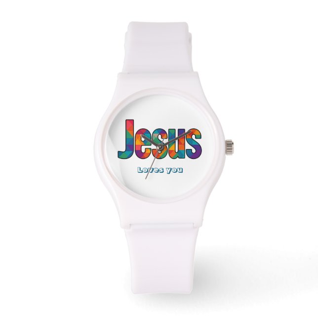Montre Motif géométrique de Jésus  (Recto)