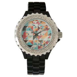 Montre Motif géométrique d'Earthtone