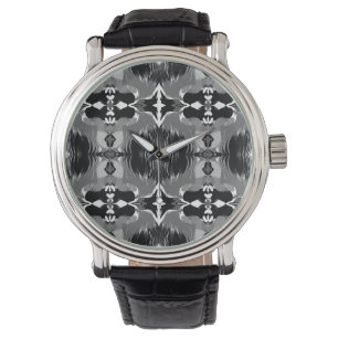 Montre Motif Miroir Ombre