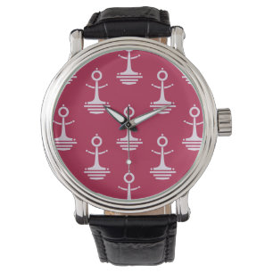 Montre Motif moderne d'Ancres