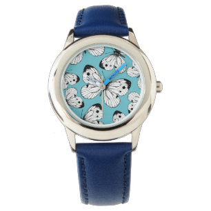 Montre Motif papillon de choux