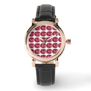 Montre Motif rose