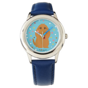 Montre Motif Snuffleupagus Blue Stars & Dots