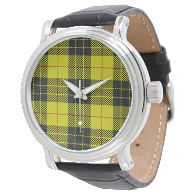 Montre Motif tartan MacLeod (Incliné)