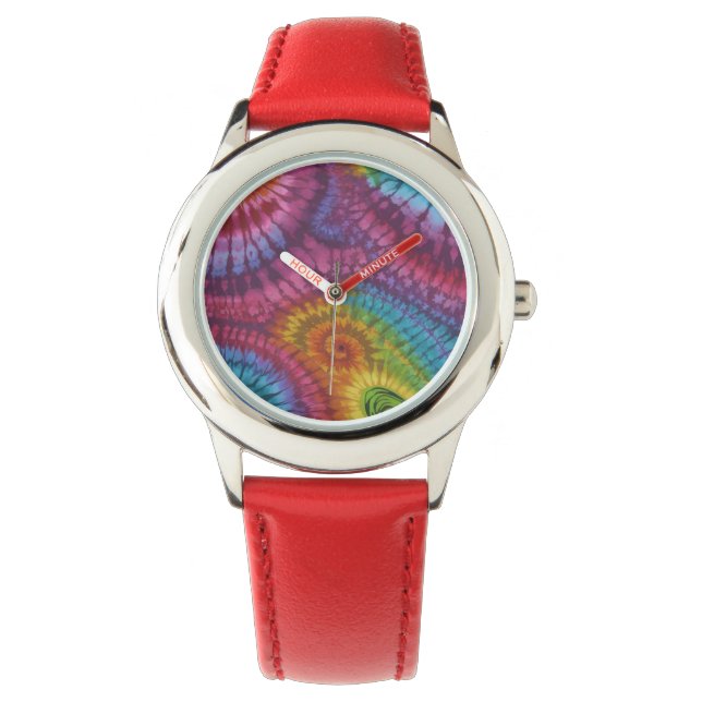 Montre Motif tie-dye (devant)