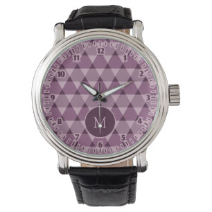 Montre Motif triangles
