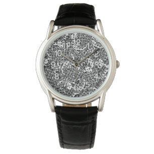 Montre Motif tribal aztèque axolotl Xolotl mythologie boh