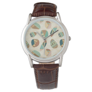 Montre Motif turquoise extérieur d'étape   de Geo