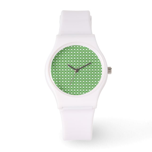 Montre Motif vert (Recto)