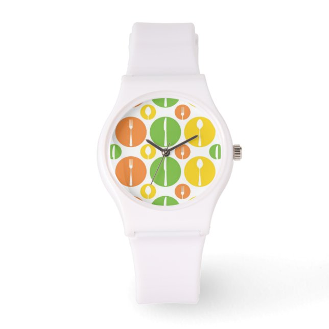 Montre Motif vintage Cutlery (Recto)