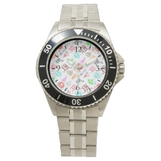 Montre Motifs de monstres drôles colorés mignons