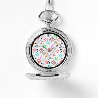 Montre Motifs de monstres drôles colorés mignons