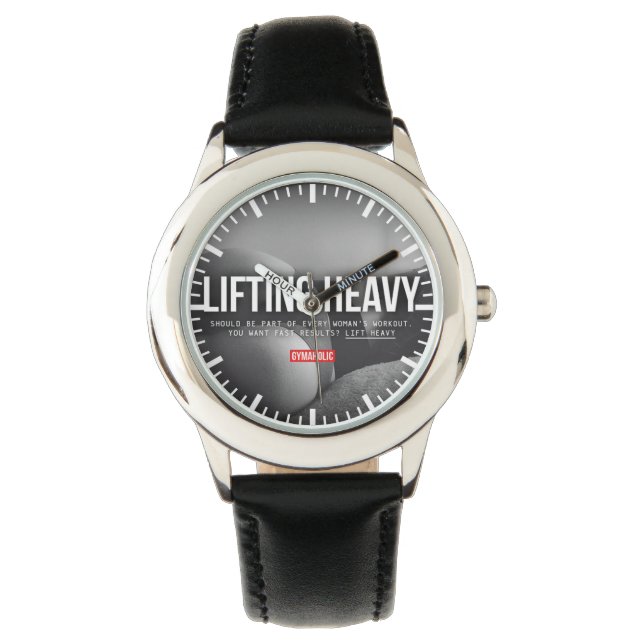 Montre Motivation de la salle de gym pour la musculation (devant)