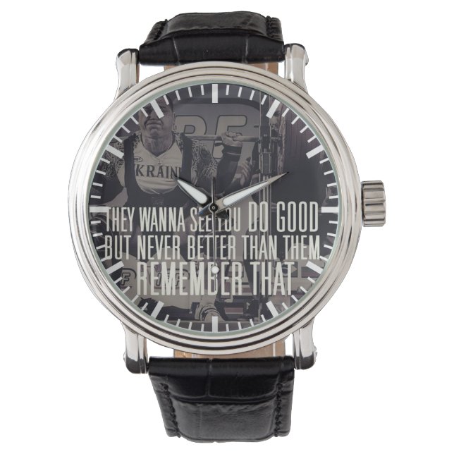 Montre Motivation du squat (devant)