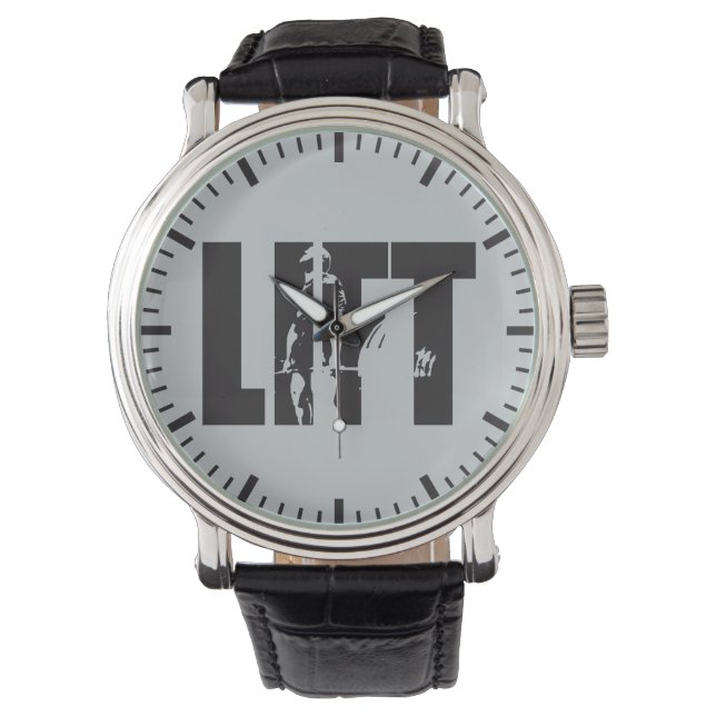 Montre Motivation "Poids levant" - LIFT (devant)