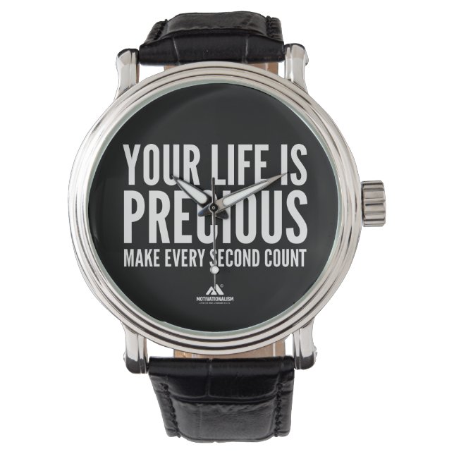 MONTRE MOTIVATIONALISME© PRÉCIEUX_ (devant)