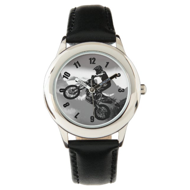 Montre Motocross Biker - Montagnes Rocheuses (devant)