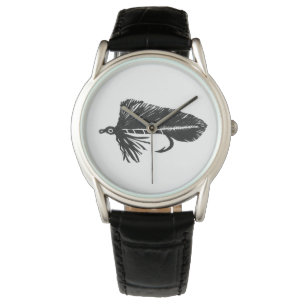Montre Mouche noire de pêche de mouche de flamme de