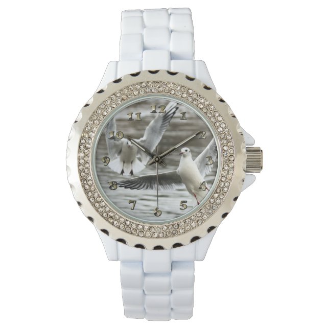 Montre Mouettes en vol (devant)