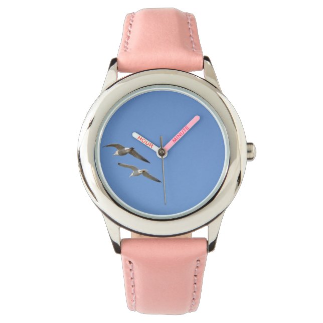 Montre Mouettes volantes - (devant)
