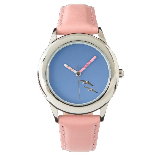 Montre Mouettes volantes - (devant)