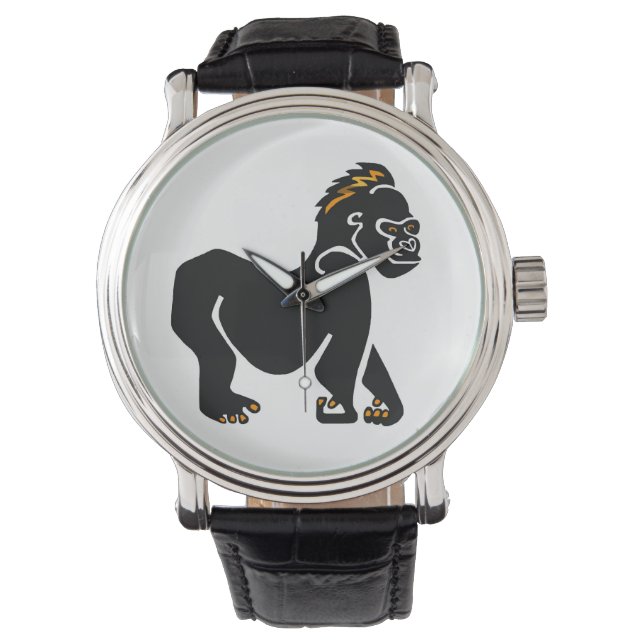 Montre Mountain GORILLA - Primate - Ape - Faune - (devant)