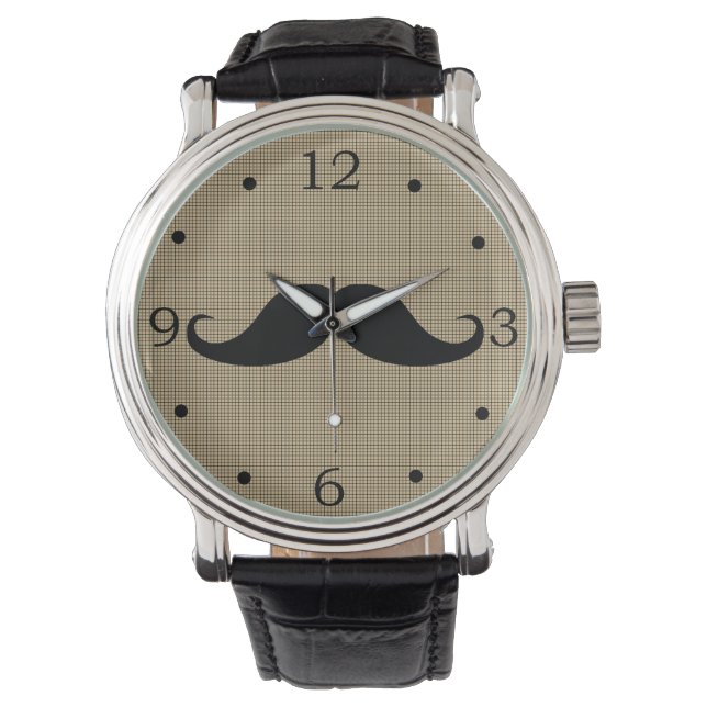 Montre Moustache (devant)