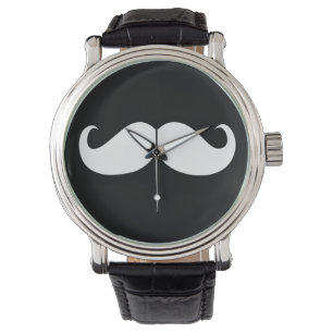 Montre Moustache drôle