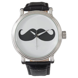 Montre Moustache drôle