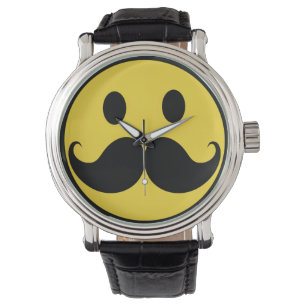 Montre Moustache rétro