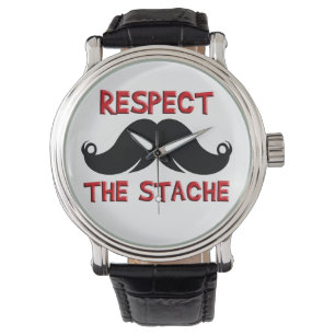 Montre Moustache rétro