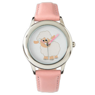 Montre Mouton de dessin animé mignon à regarder
