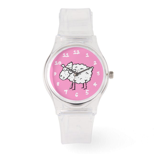 Montre Moutons de bande dessinée (Recto)