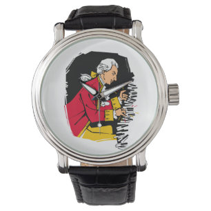 Montre Mozart joue du piano