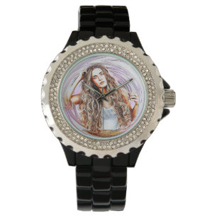 Montre Mujer Reloj Esmalte Crysta