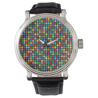 Montre multicouleur