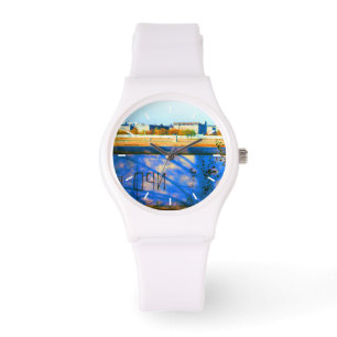 Montre Mur Berlin Allemagne vintage