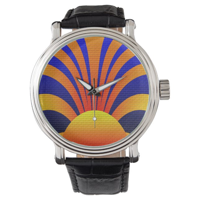 Montre Mur du coucher du soleil (devant)