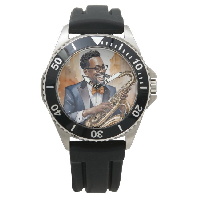 Montre musiciens de jazz (devant)